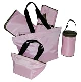 Watermelon Chocolate Diaper Tote - Five Piece Set