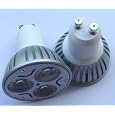 Dimmable 6W LED GU10 base Flood 60 degree Soft White bulb 3000k