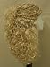 18" Pale Blonde body wave / half ponytail / two braid synthetic wigs