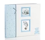 Pearhead Lil' Peach Bear Scrapbook, Blue