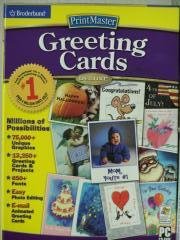 Childrens Toyshop  Software : Broderbund PrintMaster Greeting Cards Deluxe 2.0