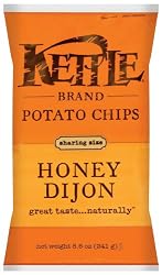 Kettle Chips, Honey Dijon, 8.5-Ounce (Pack of 12)