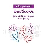 Stretchy Shapes Silly Bands, Animal Bands 20 Band Pack, Emoticons, Joy, Winking, Happy, Sad, Goofy, Solar Powered Watch the Colors Change in the Sun