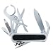 Wenger 16886 Deluxe Luxury Cigar Cutter Knife, Black
