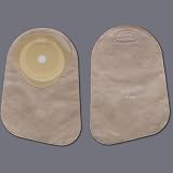 Premier Closed 9" Pouch with Filter & Cut-to-Fit SoftFlex Skin Barrier - Fits 5/8" to 2 1/8" Stomas - Transparent - Box