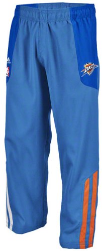 Oklahoma City Thunder Blue 2011-2012 On-Court Warm-Up Pants