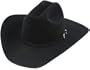 Resistol Men's Black Gold Hat, Black, 7