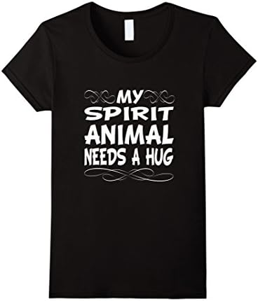 Women's Spirit Animal, Shamanism, Spirituality, Yoga, Shaman T Shirt Medium Black