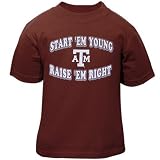 Texas A&M Aggies Maroon Infant Start 'Em Young T-shirt
