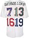 Quarterbacks Of The Century Autographed White Wilson Jersey Signed by Joe Montana, Dan Marino, John Elway and Johnny Unitas