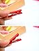 Homeout 4Packs/80Pcs Mini Colorful Natural Wooden Photo Paper Peg Pin Clothespin Craft Clips