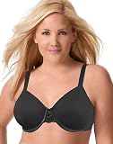 Playtex Women's Playtex Secrets No Slip, No Ride-Up Underwire 4732,Black,38DDD