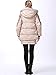 : Miya Women's Thickened Hooded Down Jacket For Women Overcoat Long Womens Winter Coats White