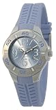 Image of Kahuna Stainless Steel Ladies Light Blue Analogue Dial & Light Blue Rubber Strap Watch