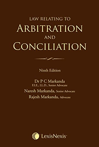 Law Relating To Arbitration And Conciliation 