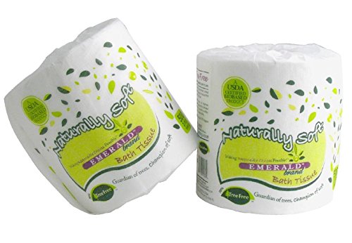 Emerald Tree Free Bath Tissue, 500 sheets, 96 Count