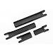 Traxxas 8655 Center Telescoping Half Shafts, Black