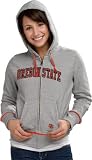 Oregon State Beavers Women's Nike Heather Grey Classic Full Zip Hoodie