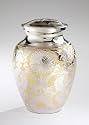 The Classic Silver & Gold Urn, 10"