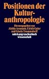 book cover Positionen der Kulturanthropologie (suhrkamp taschenbuch wissenschaft) - -