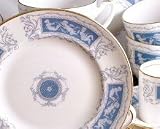 Review Coalport  / Coalport Revelry Blue Coffee cup and saucer