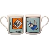 Monopoly Mugs - Go To Jail/Just Visiting