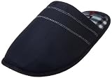 Izod Men’s Plaid Lining Slipper, Navy, 10 M US