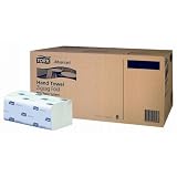 Tissue-Handtuch weiss, 2-lagig, L:230xB:250 mm, 3000 Tuecher/VE, Farbe: gruen
