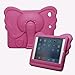 NCURV Apple iPad Mini EVA case - Best Protection - Shock Proof - Perfect Custom fit for Your iPad Mini Tablet 1, 2,3 - Cute Animal - Elephant Case with Stand for Kids - Pink