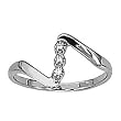 18K White Gold Diamond Ring