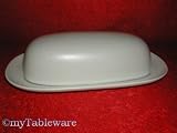 NORITAKE COLORWAVE CREAM 8040 BUTTER DISH