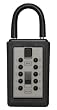 GE AccessPoint 001166 KeySafe Original 3-Key Portable, Titanium Gray