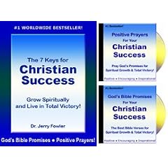 41q3gQnkFvL. SL500 AA240  Bestselling Book & 2 CDs for Christian Success **** Book + Positive Affirmation Prayer CD + God's Bible Promises on CD   Grow Spiritually and Live in Total Victory! Praying God's Word and Praying God's Promises for Prayer Power! (Audio CD)