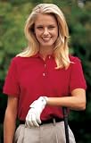 Port Authority ladies short sleeve pique knit sport shirt(L420)