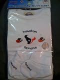 NFL Houston Texans: Baby Creeper & Bootie Set