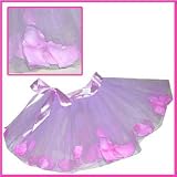 Lavender Rose Petal Tutu Size: Medium