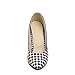 Carol Shoes Women's Damier Pattern Assorted Colors Fashion Sexy Pointed-toe High Chunky Heel Dress Shoes