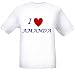 I LOVE AMANDA - Name-series - White T-shirt