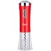 Ozeri Nouveaux Electric Wine Opener with Removable Free Foil Cutter, Stylish Red