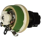 Single Turn Resistor 25W 30 Ohm Adjustable Taper Ceramic Disk Rheostat