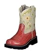 Ariat&reg; Poppy Salmon Gator Print Fat Baby
