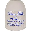 Anysetiers du Roy Coarse Sea Salt and Herbs in Crock - 7 oz
