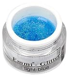 Emmi-Nail Glittergel light blue 5 ml