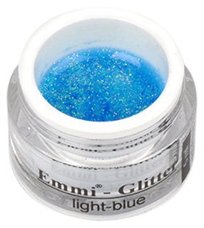 Emmi-Nail Glittergel light blue 5 ml