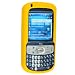 Yellow Silicone Skin Snap-On Cover Hard Case Cell Phone Protector for Palm Treo 800w