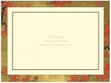 Caspari Autumn Leaves Photo Holiday Cards, Box of 10