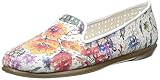 Aerosoles Women's You Betcha Slip-On Loafer, White Floral, 8 M US