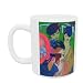 A Day at the Races (oil on canvas) by Jeanette Lassen - Mug - Standard Size