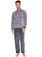 Basket Pijama Velour Tapeta Bordado (Gris)