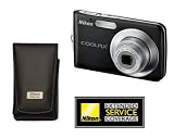 Coolpix S210, Graphite Black with Case and Extended Warranty